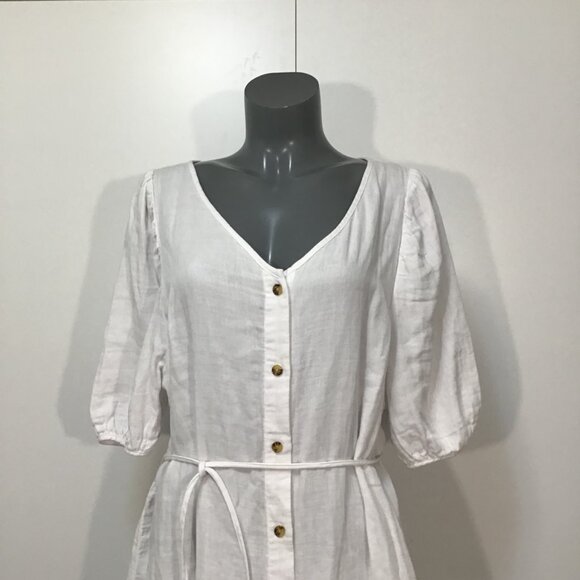 Jackson Rowe White Steer Dress Size M - Picture 3 of 15